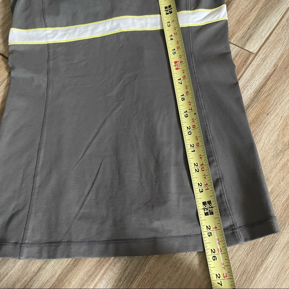 ALO Yoga Coolfit Running Graphite Workout RacerTank Small - Picture 10 of 10